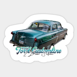 1952 Ford Customline 2 Door Sedan Sticker